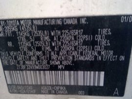 2009 TOYOTA RAV4 WHITE 2.5L,AT,AWD.  Z24897